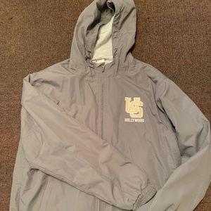 Jersey-lined Universal Studios Windbreaker